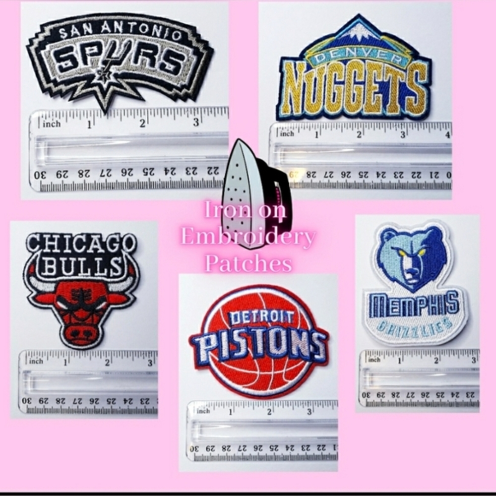 Sports related Iron On Embroidery Patch